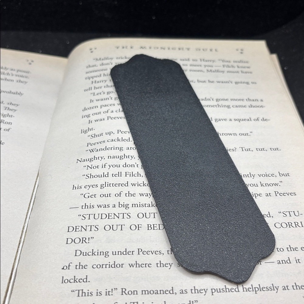 Celestial Themed Bookmark with Moon and Stars - Picture 3 of 4